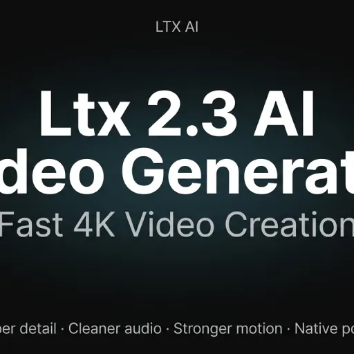 Ltx 2.3 AI Video Generator